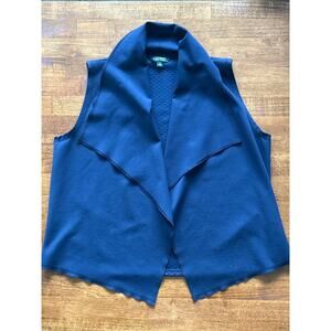 Ralph Lauren Draped Vest - Nylon & Elastane - Navy XL”